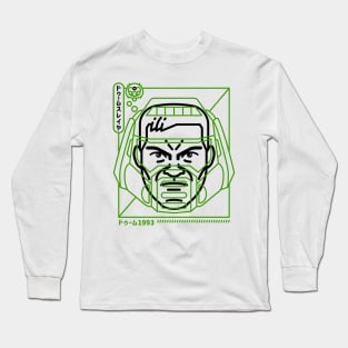 Cyber Helmet Doomslayer v1 Long Sleeve T-Shirt